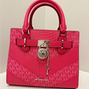 Michael Kors Fuchsia Satchel